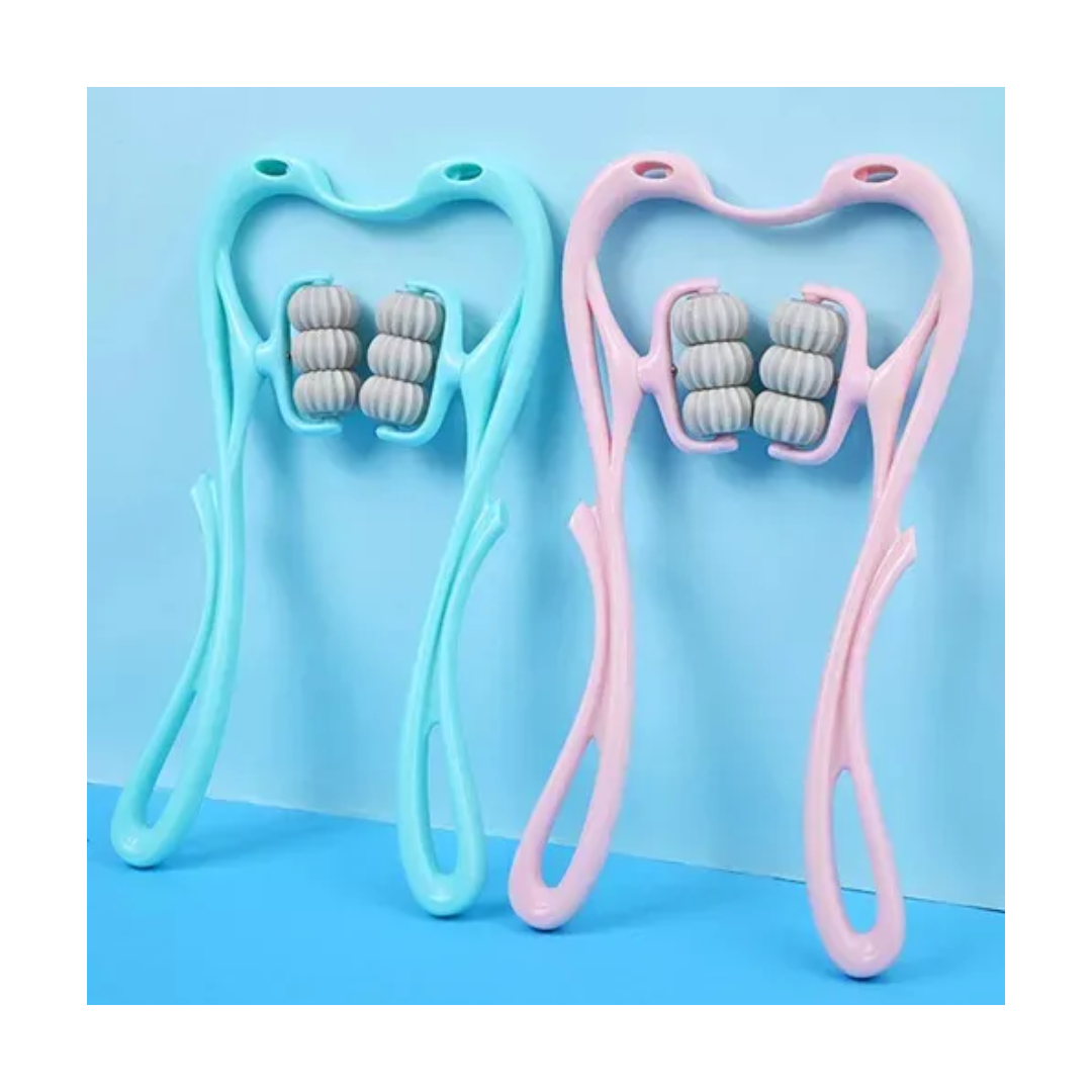 Masajeador De Cuello Con Rodillo